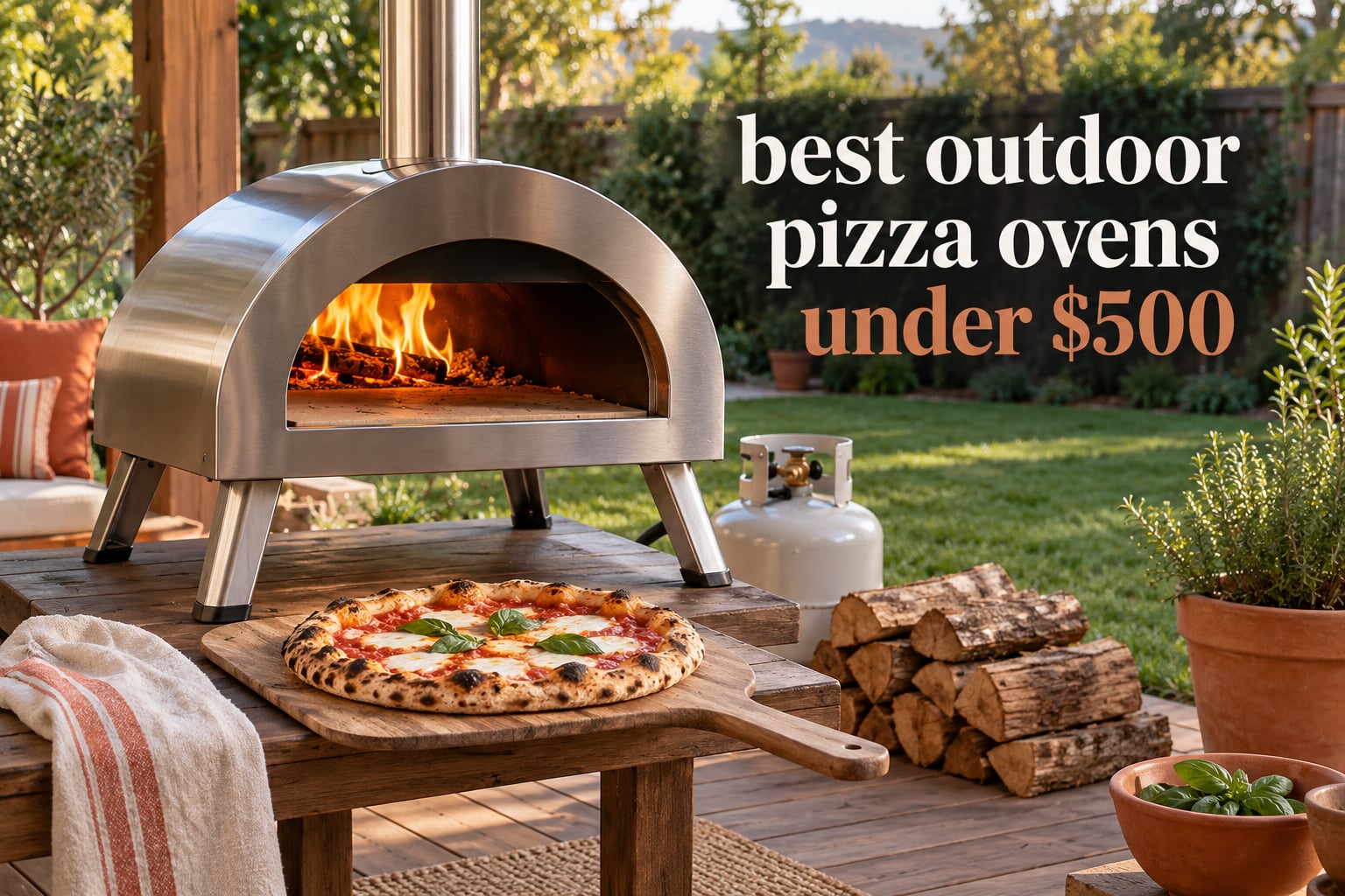 best outdoor pizza ovens under $500