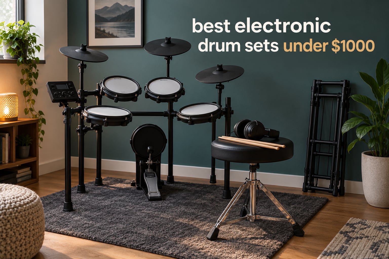 best electronic drum sets under $1000