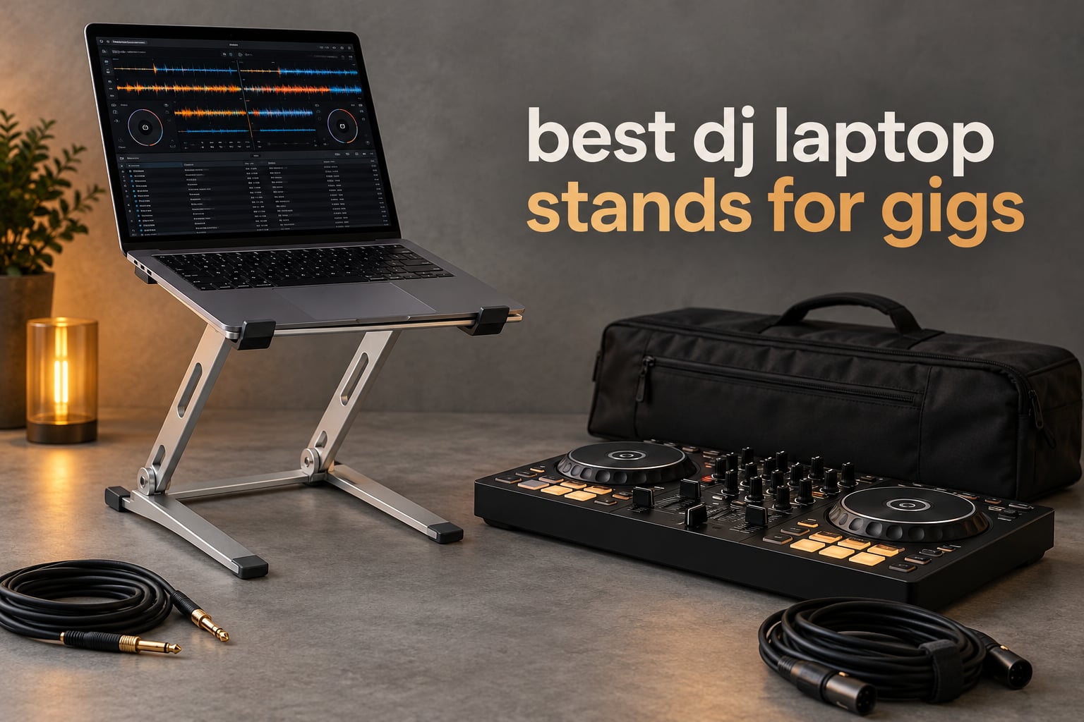 best dj laptop stands for gigs