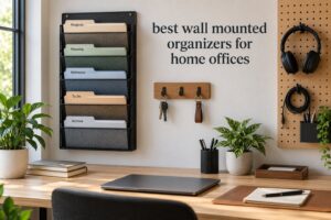 best wall mounted organizers for home offices