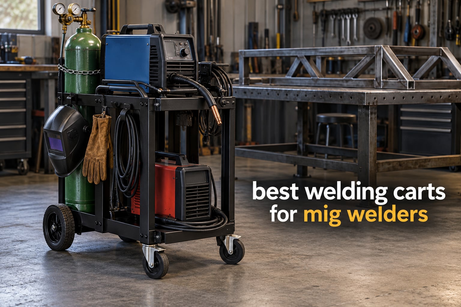 best welding carts for mig welders