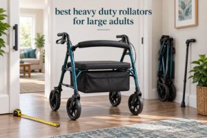 best heavy duty rollators for large adults