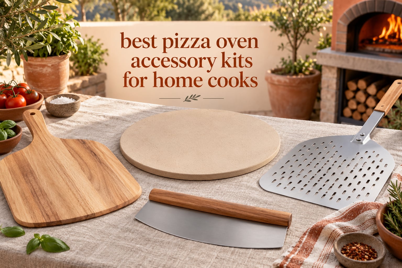 best pizza oven accessory kits for home cooks