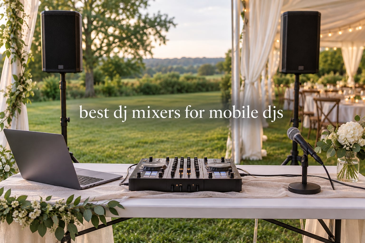 best dj mixers for mobile djs