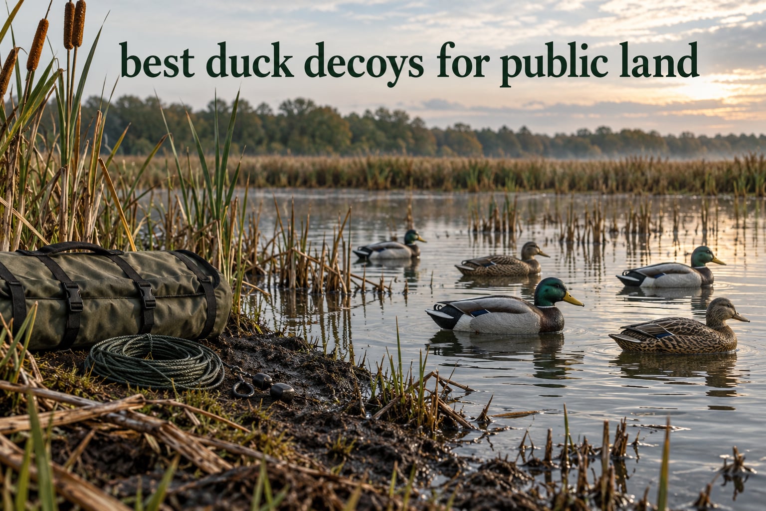 best duck decoys for public land