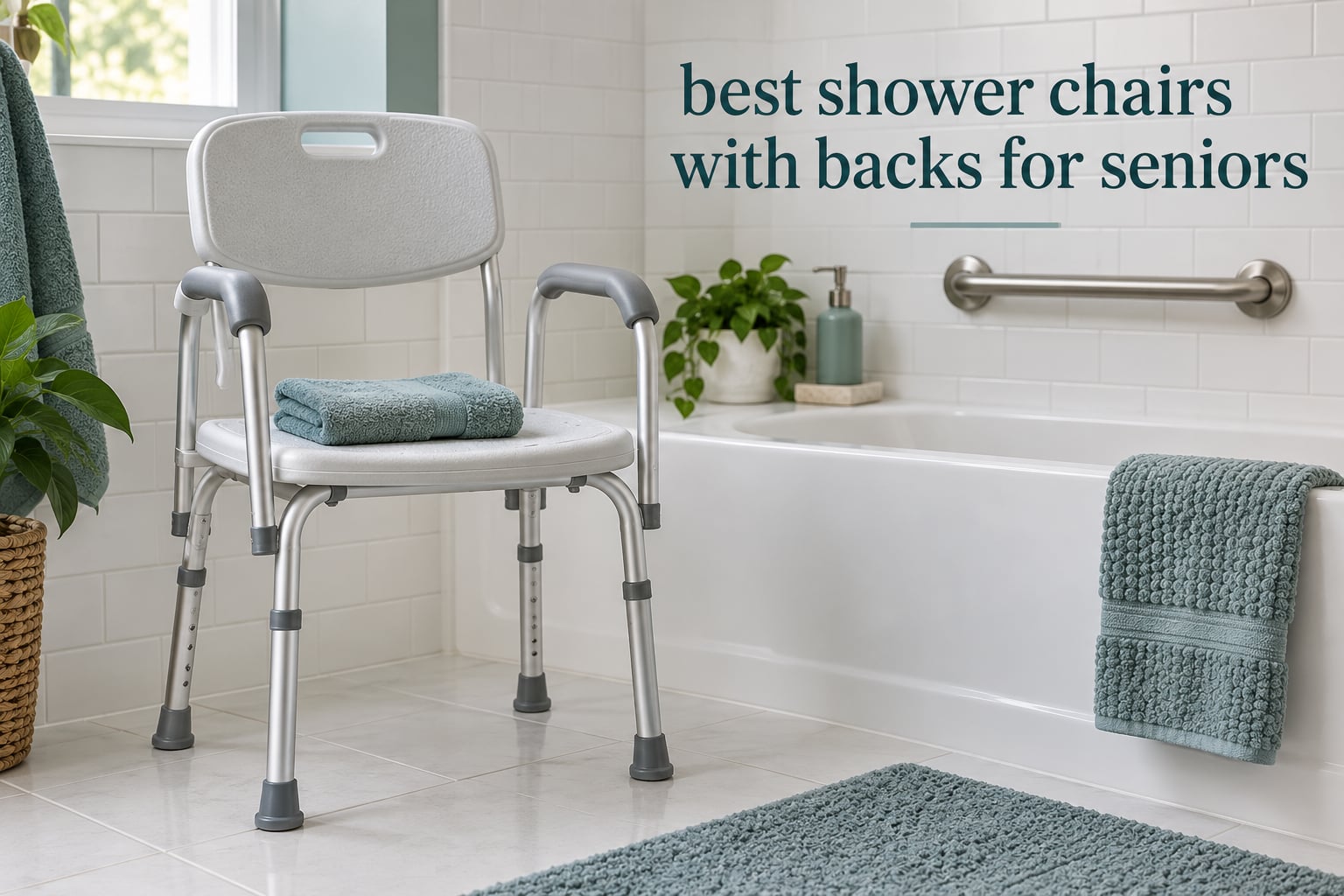 best shower chairs with backs for seniors