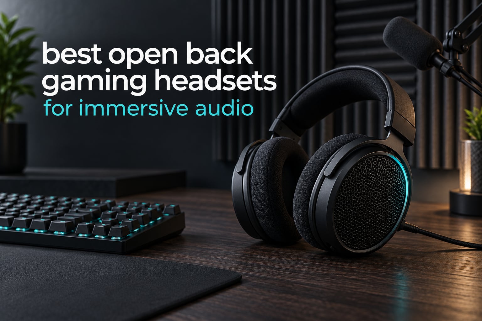 best open back gaming headsets for immersive audio