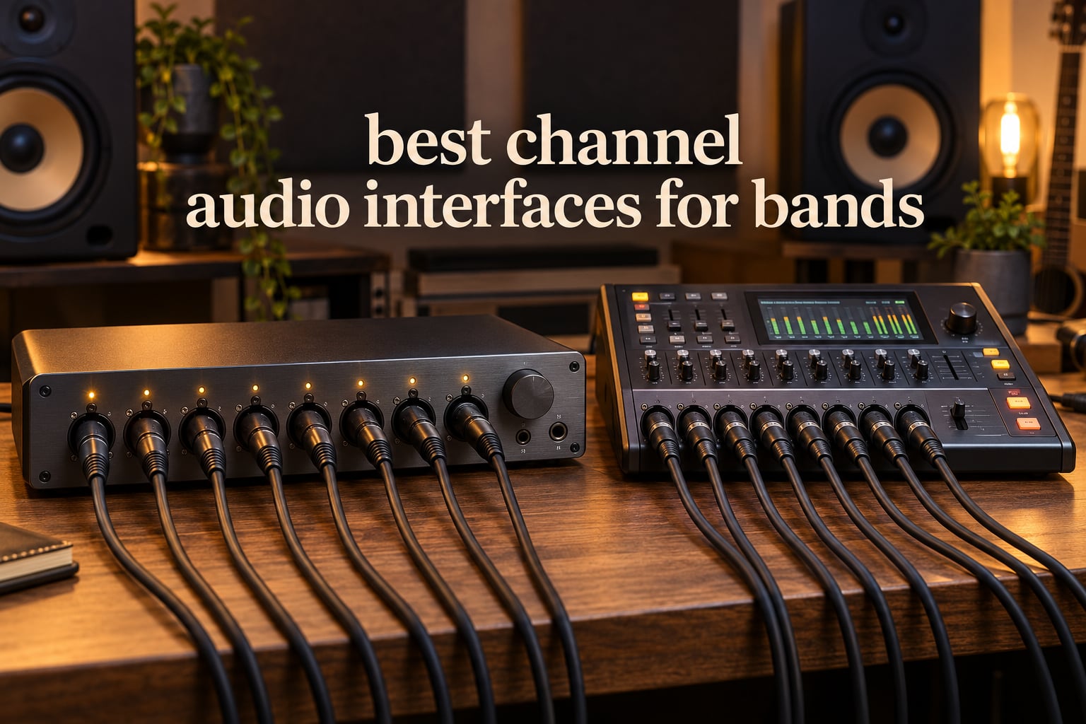 best 8 channel audio interfaces for bands