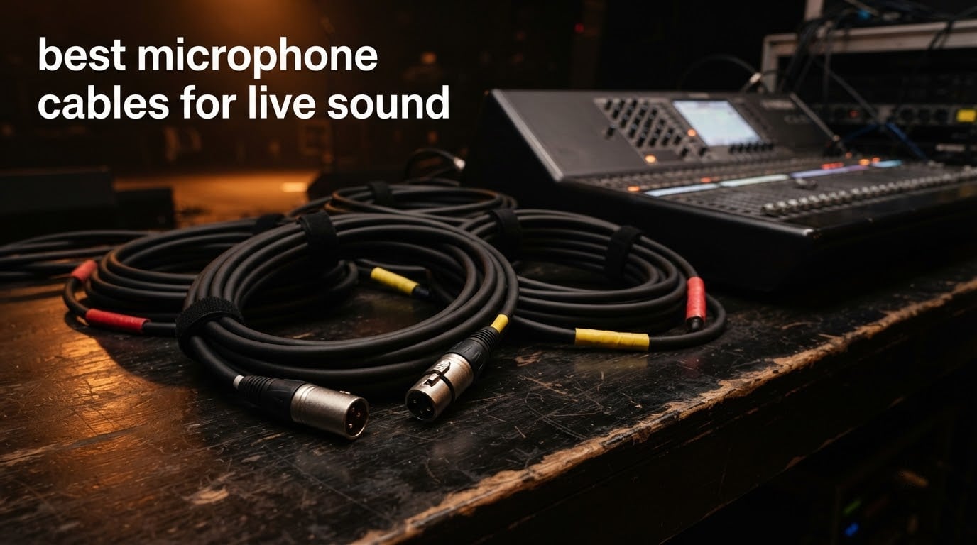 best microphone cables for live sound