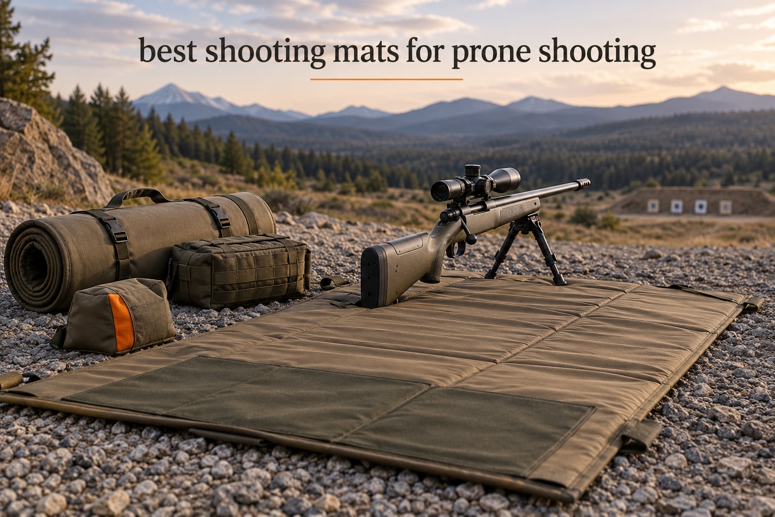 best shooting mats for prone shooting