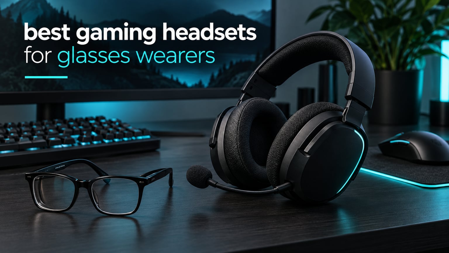 best gaming headsets for glasses wearers