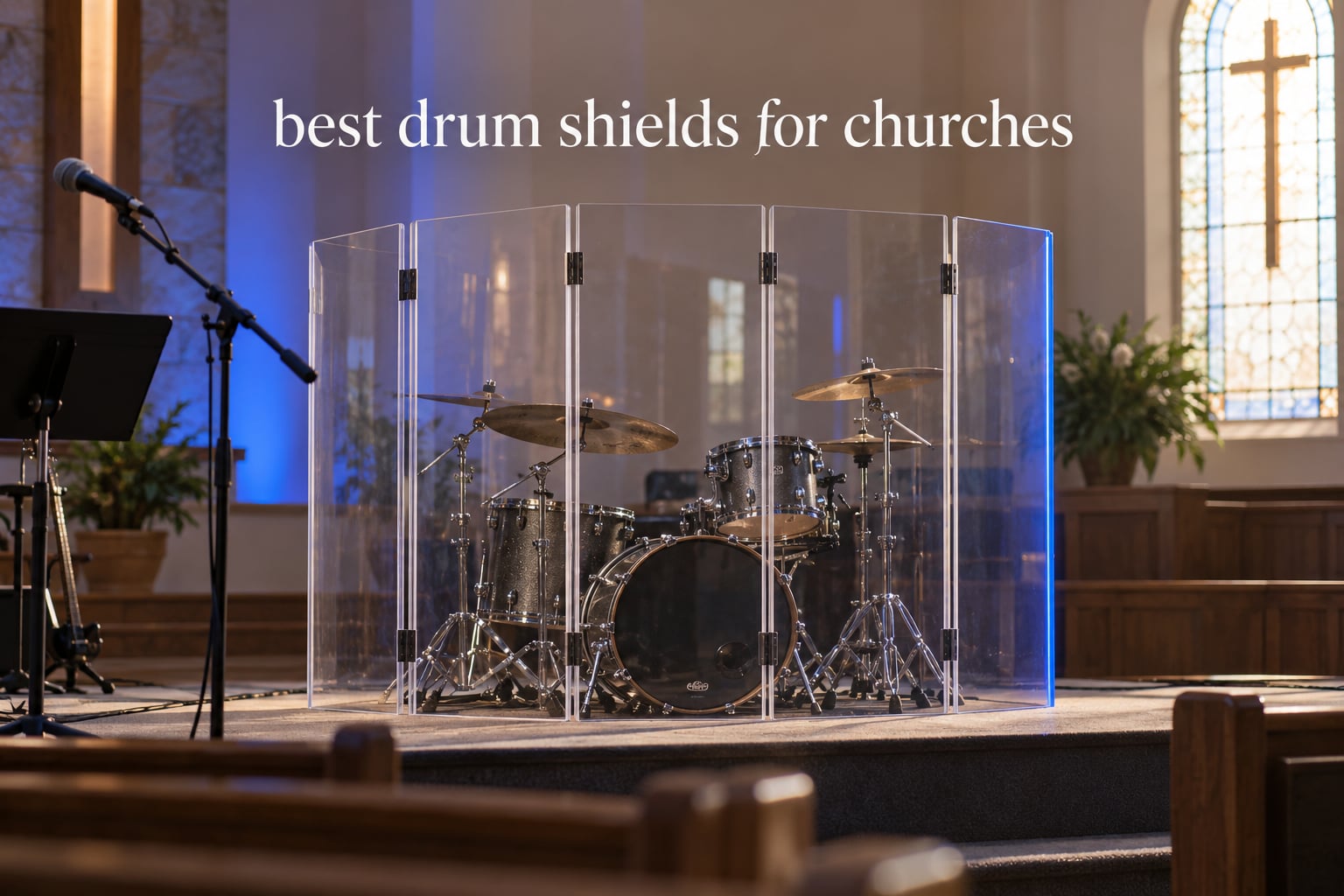 best drum shields for churches