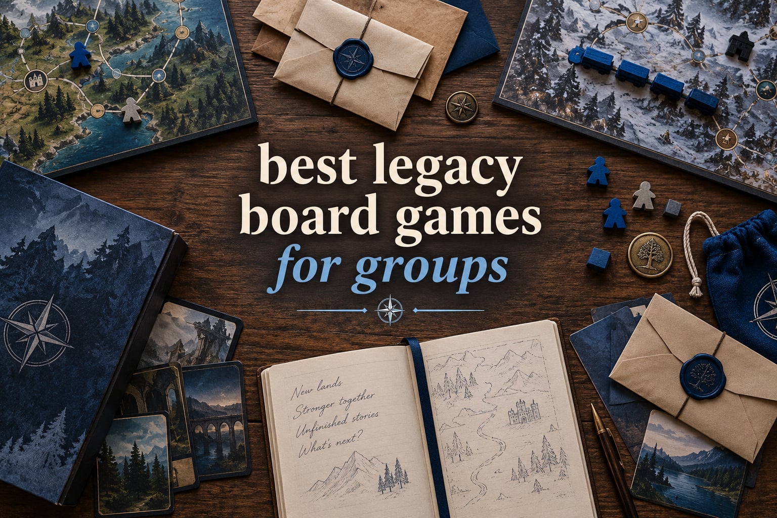 best legacy board games for groups